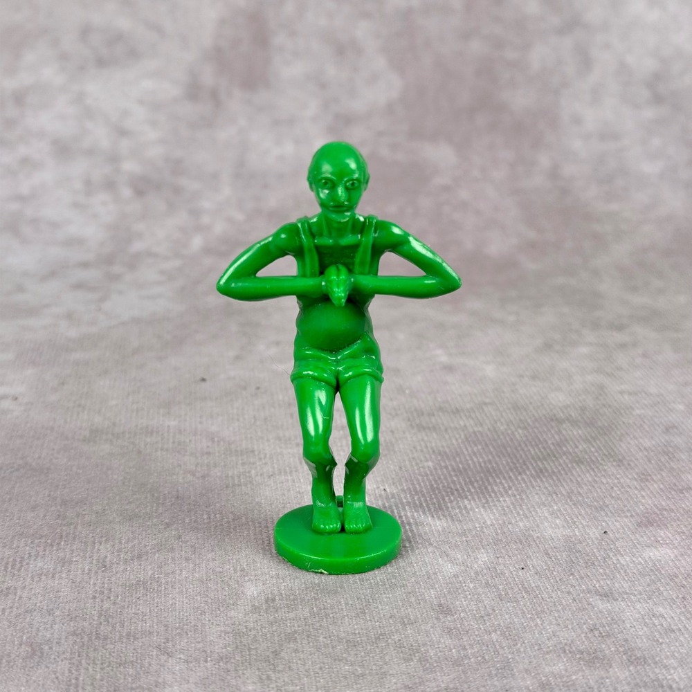 Vintage 1986 Mouse Trap Game Replacement Piece Green Diver Figure Milton Bradley